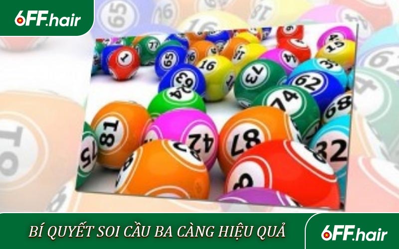 Bí quyết để soi cầu ba càng chính xác 
