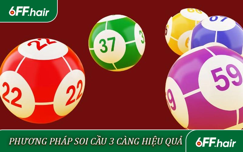 Các phương pháp soi cầu ba càng hiệu quả